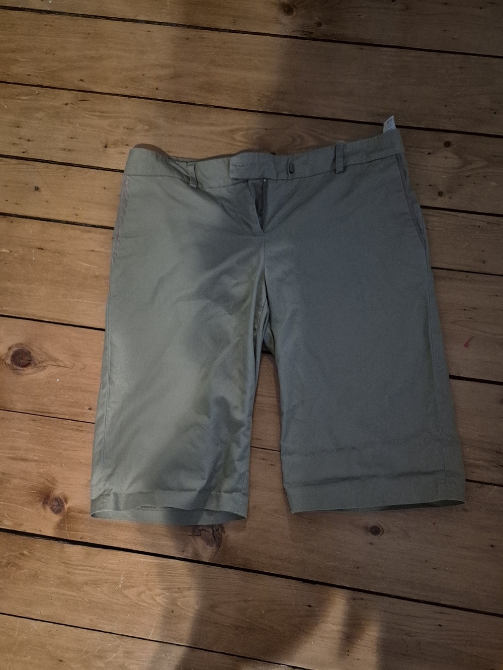 Smart Set Olive Tone Bermuda Shorts